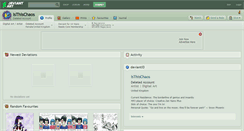 Desktop Screenshot of isthischaos.deviantart.com