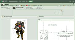 Desktop Screenshot of giganaut.deviantart.com