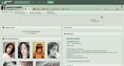 Desktop Screenshot of perfect-mistake.deviantart.com