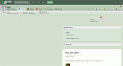 Desktop Screenshot of glyf.deviantart.com