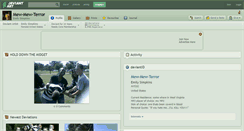Desktop Screenshot of mew-mew-terror.deviantart.com