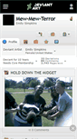 Mobile Screenshot of mew-mew-terror.deviantart.com