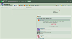 Desktop Screenshot of darkmochi.deviantart.com