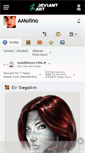 Mobile Screenshot of amolino.deviantart.com