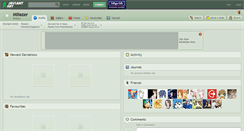 Desktop Screenshot of miliazer.deviantart.com
