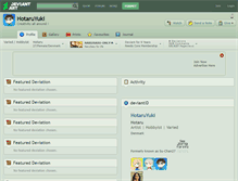 Tablet Screenshot of hotaruyuki.deviantart.com