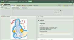 Desktop Screenshot of evilmuffin.deviantart.com