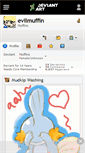 Mobile Screenshot of evilmuffin.deviantart.com