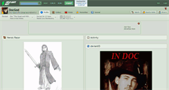 Desktop Screenshot of docgod.deviantart.com