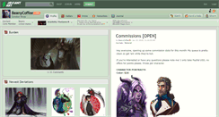 Desktop Screenshot of beanycoffee.deviantart.com