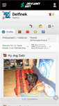 Mobile Screenshot of delfinek.deviantart.com