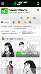 Mobile Screenshot of bowser-bizarre.deviantart.com