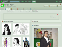 Tablet Screenshot of bowser-bizarre.deviantart.com