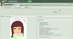 Desktop Screenshot of dango-daikazoku.deviantart.com