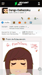 Mobile Screenshot of dango-daikazoku.deviantart.com