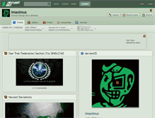 Tablet Screenshot of imaximus.deviantart.com
