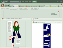 Tablet Screenshot of jjoseph.deviantart.com