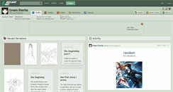 Desktop Screenshot of green-shortie.deviantart.com