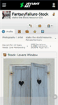 Mobile Screenshot of fantasyfailure-stock.deviantart.com
