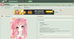 Desktop Screenshot of caryrose.deviantart.com