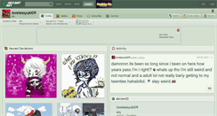 Desktop Screenshot of lovelessyuki09.deviantart.com