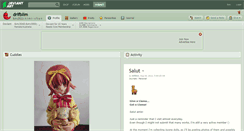 Desktop Screenshot of drifblim.deviantart.com