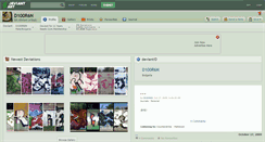 Desktop Screenshot of d100r6n.deviantart.com