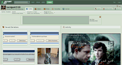 Desktop Screenshot of bandgeek5100.deviantart.com