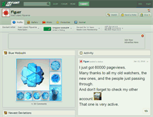 Tablet Screenshot of figuer.deviantart.com