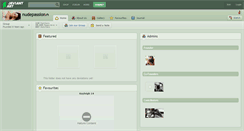 Desktop Screenshot of nudepassion.deviantart.com