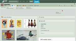 Desktop Screenshot of angerkitty.deviantart.com