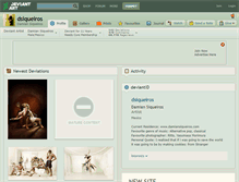 Tablet Screenshot of dsiqueiros.deviantart.com