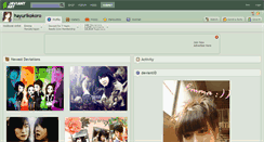 Desktop Screenshot of hayurikokoro.deviantart.com