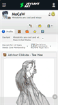 Mobile Screenshot of mocaw.deviantart.com