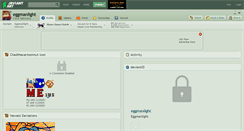 Desktop Screenshot of eggmanlight.deviantart.com