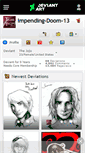 Mobile Screenshot of impending-doom-13.deviantart.com