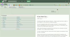 Desktop Screenshot of crikey.deviantart.com