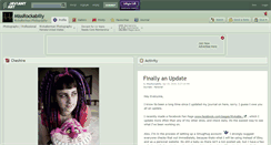 Desktop Screenshot of missrockabilly.deviantart.com