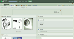 Desktop Screenshot of jetmetal.deviantart.com