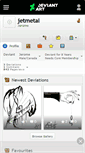 Mobile Screenshot of jetmetal.deviantart.com