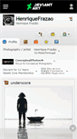 Mobile Screenshot of henriquefrazao.deviantart.com