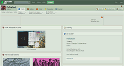 Desktop Screenshot of fufnahad.deviantart.com