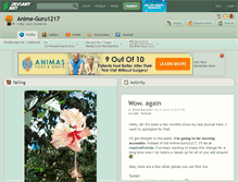 Tablet Screenshot of anime-guru1217.deviantart.com