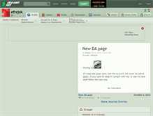 Tablet Screenshot of efrejok.deviantart.com