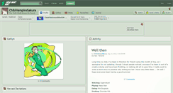 Desktop Screenshot of chibivampiresakura.deviantart.com