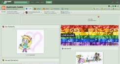 Desktop Screenshot of mushroom-cookie.deviantart.com