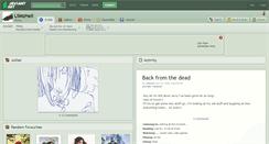 Desktop Screenshot of lilmzhell.deviantart.com