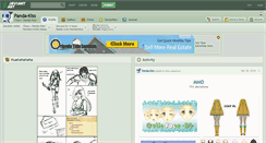Desktop Screenshot of panda-kiss.deviantart.com