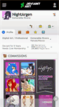Mobile Screenshot of nightargen.deviantart.com