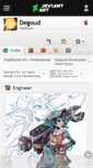 Mobile Screenshot of degoud.deviantart.com